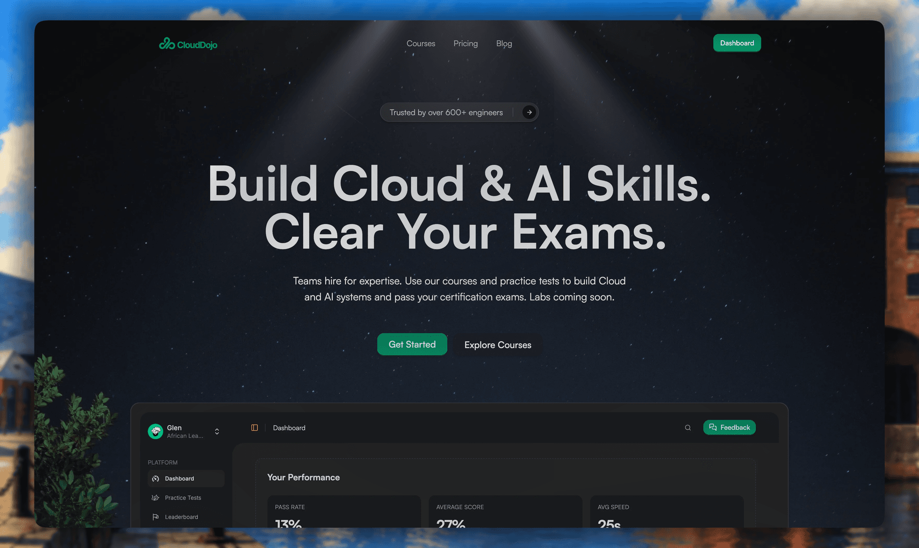 CloudDojo.tech: AI-Powered Cloud Certification Platform